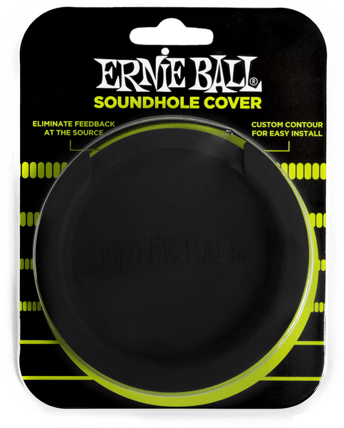 Ernie Ball Black soundhole cover