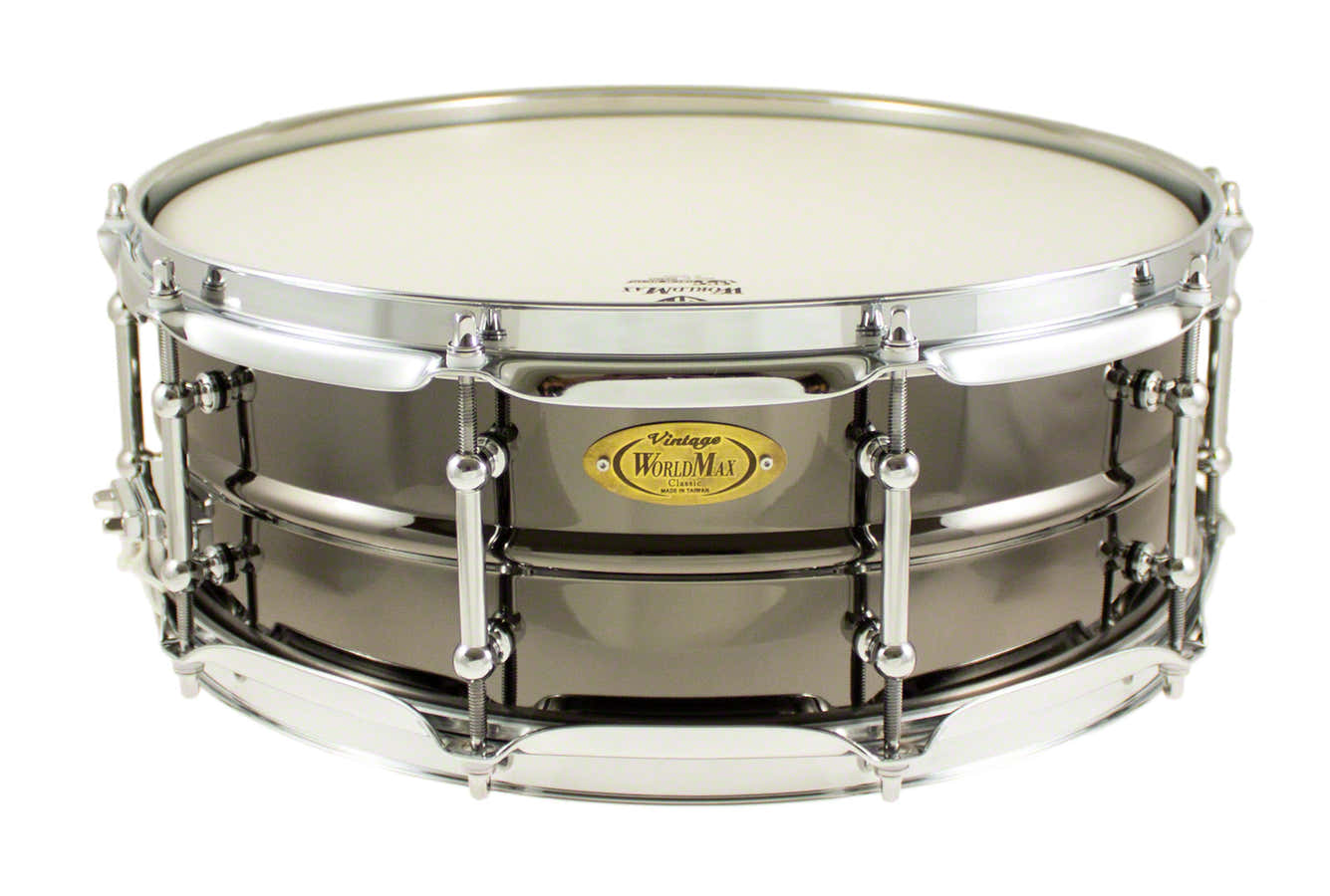 BK-5014SH - BLACK DAWG 14" X 5" SNARE DRUM - BRASS SHELL