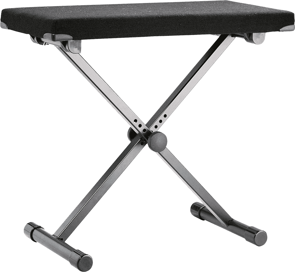14076 keyboard bench, black