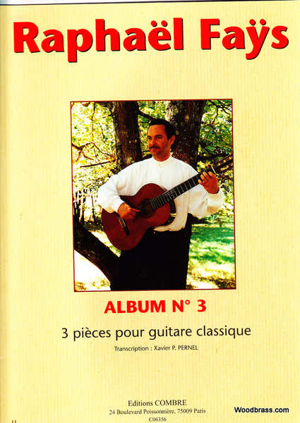 Combre Fays - Album No.3 (3 Pièces) - Guitare