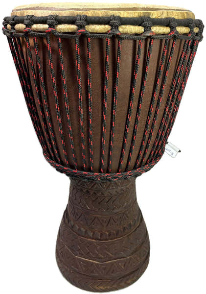 Wassoulou CUSTOM DJEMBE LARGE 33-35 X 60-63CM