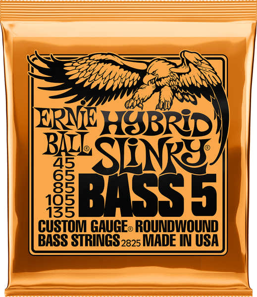 Ernie Ball 2825 Hybrid Slinky Bass 45-135