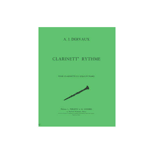 Combre Dervaux - Clarinett'rythme - Clarinette et Piano