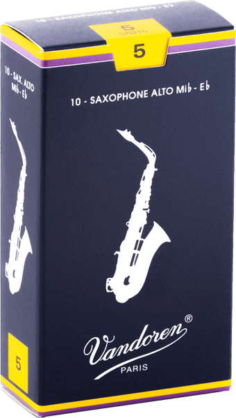 Vandoren ALTO SAX REEDS 5 - SR215 BLUE