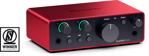 Focusrite Scarlett Solo 4th Gen