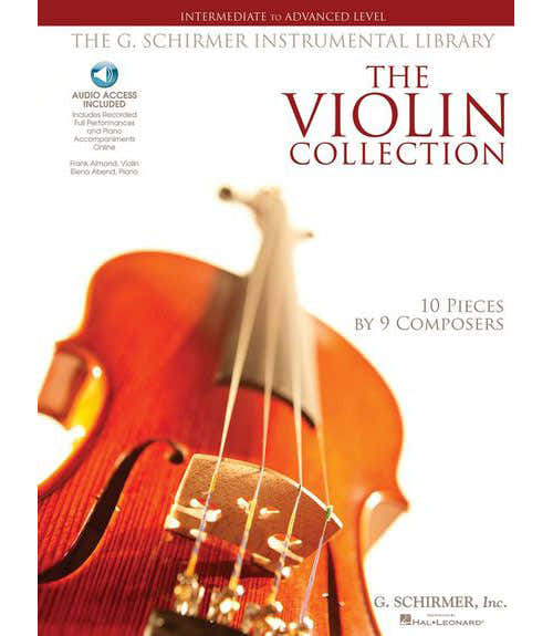 Schirmer Schir Violin Collection + Mp3 Intediate To Advanced Level - Violon Piano