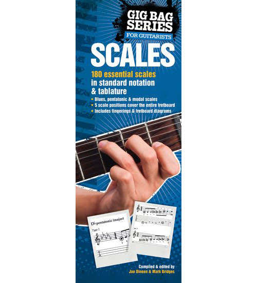 GIG BAG BOOK OF SCALES FOR ALL GUITARISTS - GUITAR TAB