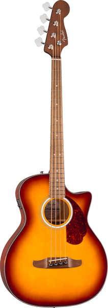 Fender California Deluxe Kingman Bass CE WN Honey Sunburst