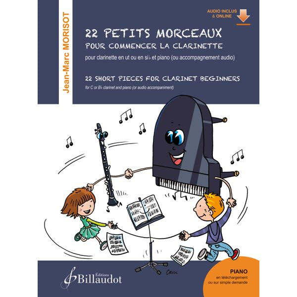 Billaudot Morisot JEAN-marc - 22 Petits Morceaux Pour Commencer La Clarinette