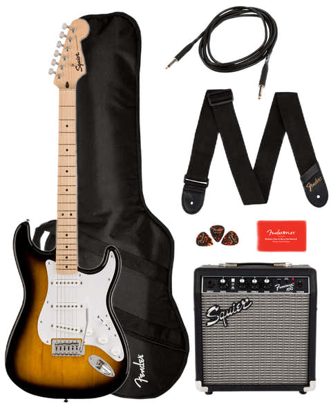 Squier Stratocaster Sonic Pack Mn 2-Color Sunburst