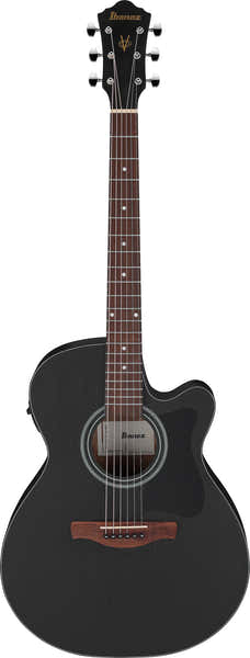 Ibanez VC44CE-WK Weathered Black Open Pore