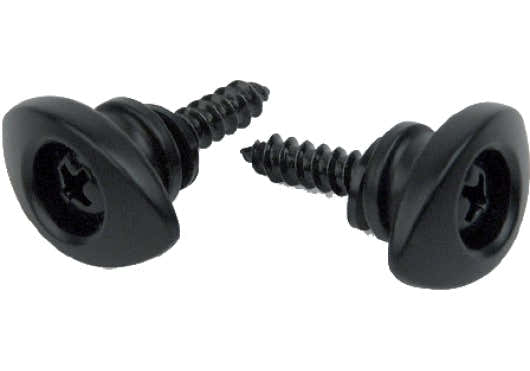 Elliptical End Pins Black