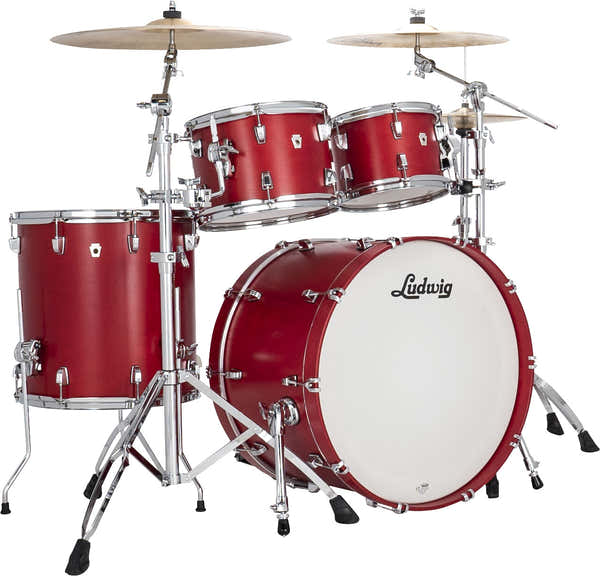 Ludwig Drums Ln34204Txpr - Neusonic 22" Mod2 - Satin Diablo Red
