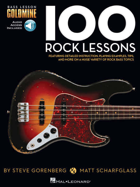 Hal Leonard 100 Rock Lessons - Version anglaise