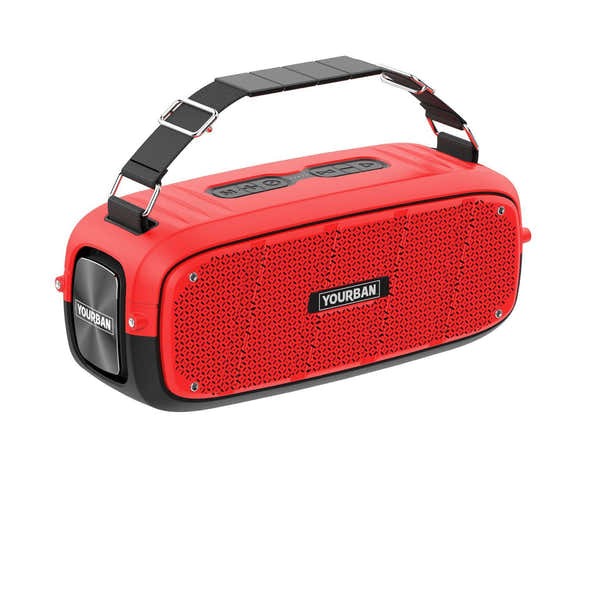 Yourban GETONE 60 RED - COMPACT BLUETOOTH NOMADIC SPEAKER BLACK