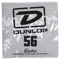 Dunlop ELECTRIC STRINGS NICKEL PLATED STEEL UNIT ROUND THREAD 056
