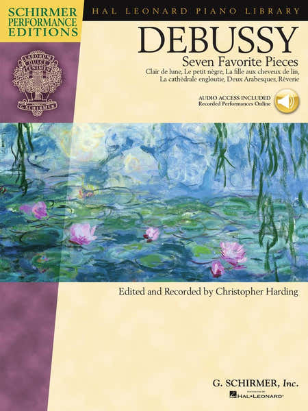 Schirmer Claude Debussy - Seven Favorite Pieces
