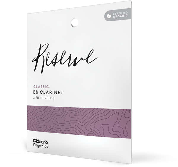 D'addario - Rico Organic Reserve Classic 2,5 Bb Clar (x 3)