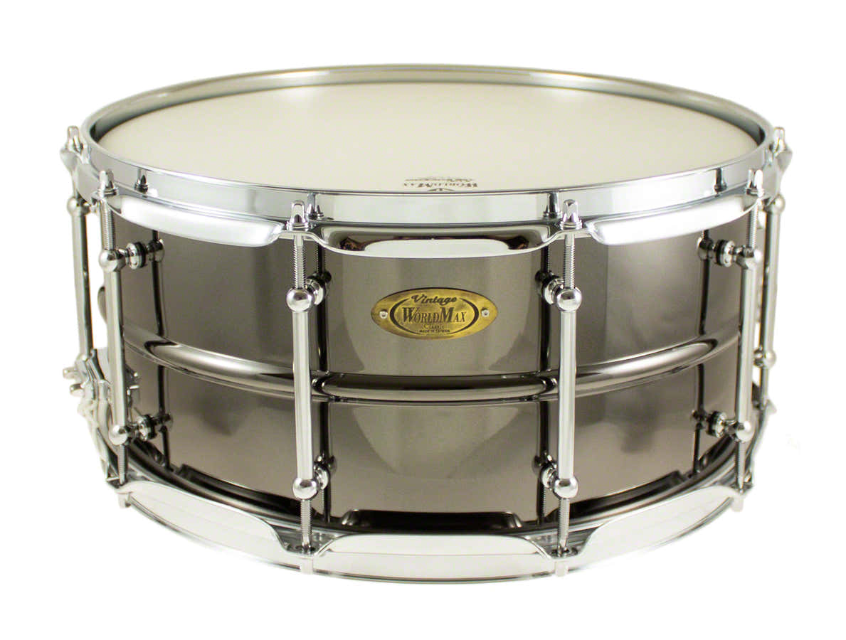 BK-6514SH - BLACK DAWG 14" X 6.5" SNARE DRUM - BRASS SHELL