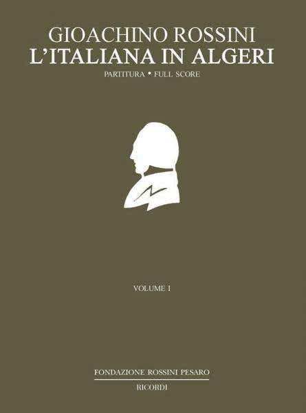 Ricordi ROSSINI G. - L'ITALIANA IN ALGERI - CONDUCTEUR
