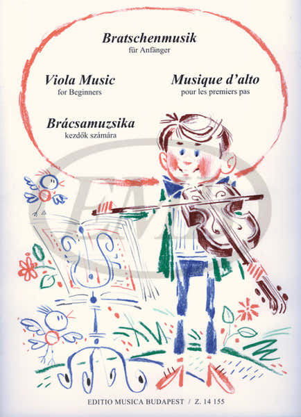 EMB (Editio Musica Budapest) Viola Music For Beginners - Alto