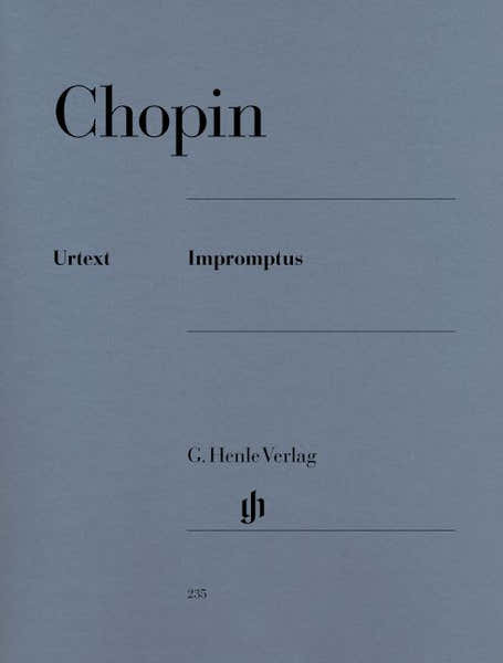 Henle Verlag Chopin F. - Impromptus - Piano