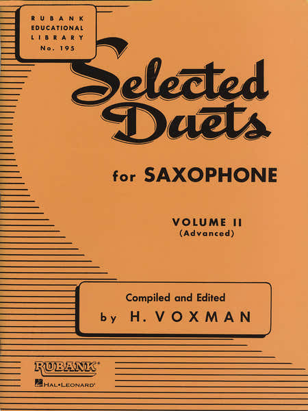Hal Leonard Voxman H. - Selected Duets For Two Saxophones