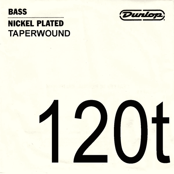 Dunlop .120 NICKEL THREADED BASS ROPE TAPERWOUND