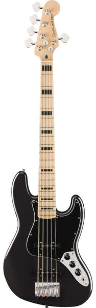 Squier Jazz Bass Affinity Active Mn Black Metallic