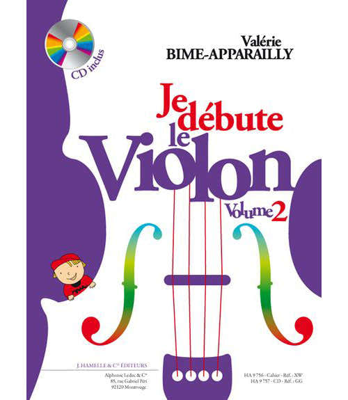 Je Débute Le Violon Vol.2 - Bime-Apparailly