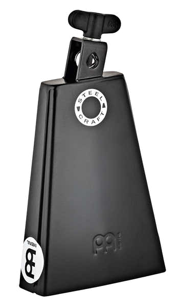 Meinl PERCUSSION 7" STEEL CRAFT LINE COWBELL BLACK POWDER COATED STEEL TIMBALERO COWBELL HIGH PITCH