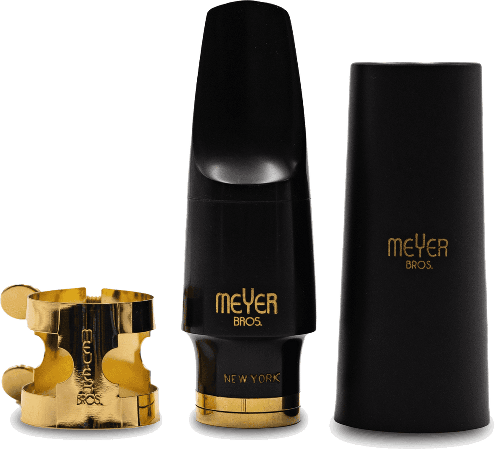 MEYER BROS NY HARD RUBBER ALTO SAX MOUTHPIECE OPENING 7