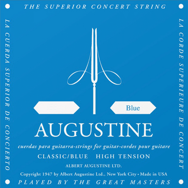Augustine E TREBLE - BLUE HEAVY GAUGE (SINGLE STRING)