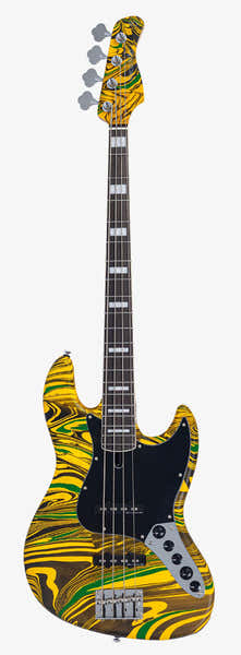 Sire Marcus Miller V7 Alder 4 New Gen yellow swirl