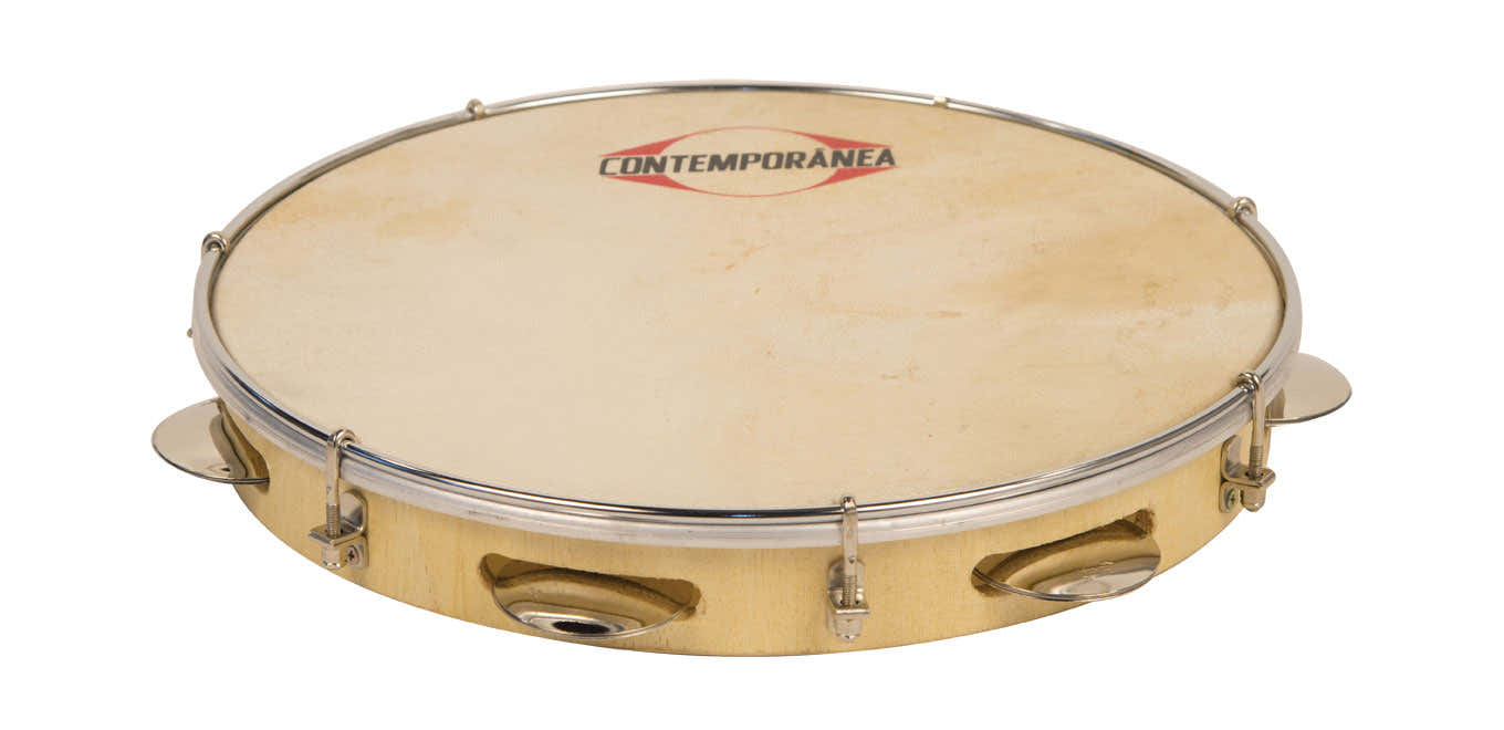 C-PB12-01 - Pandeiro Pro Series 12" - Animal Skin