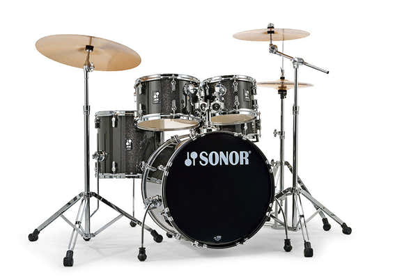 Sonor Aqx Studio Cymbal Set Black Midnight Sparkle