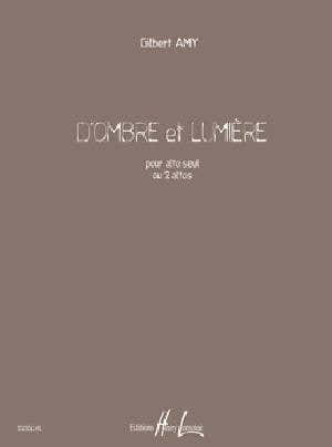 Lemoine Amy - D'ombre et Lumière - Alto Seul Ou 2 Altos
