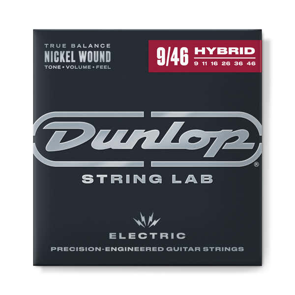 Dunlop DEN0946 Electric Nickel Light Heavy 9-46