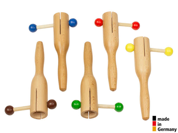 Rohema SET OF 5 SMALL RAKATAKS - DIFFERENT PITCHES - 3+