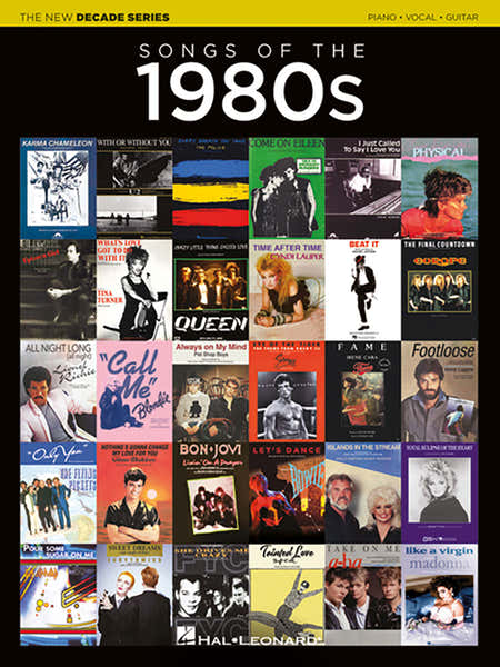 Hal Leonard The New Decade Series: Songs of the 1980s - Version anglaise