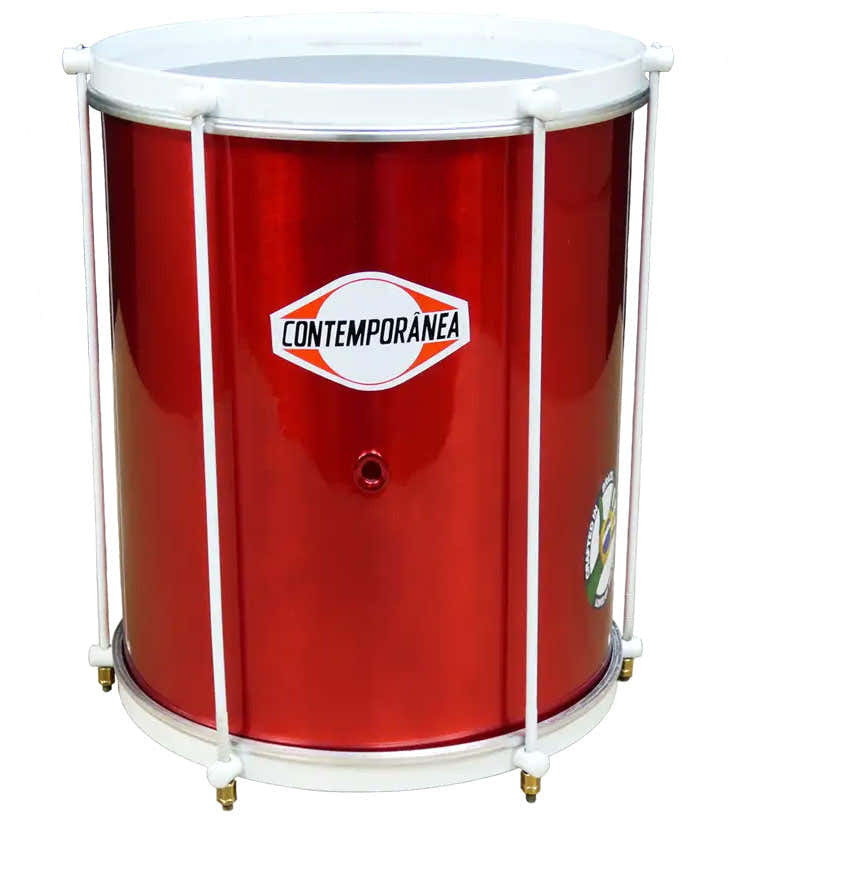 Repinique 12" x 30cm - 6 Rods - Light - red - edition ALEGRIA