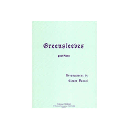 Combre Greensleeves - Piano