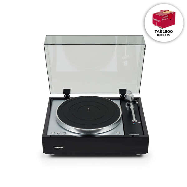 Thorens TD 1601 BLACK INCLUDED TAS 1600
