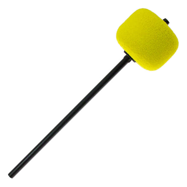 206cky Bass Drum Pedal Beater Felt Yellow Shaft Black