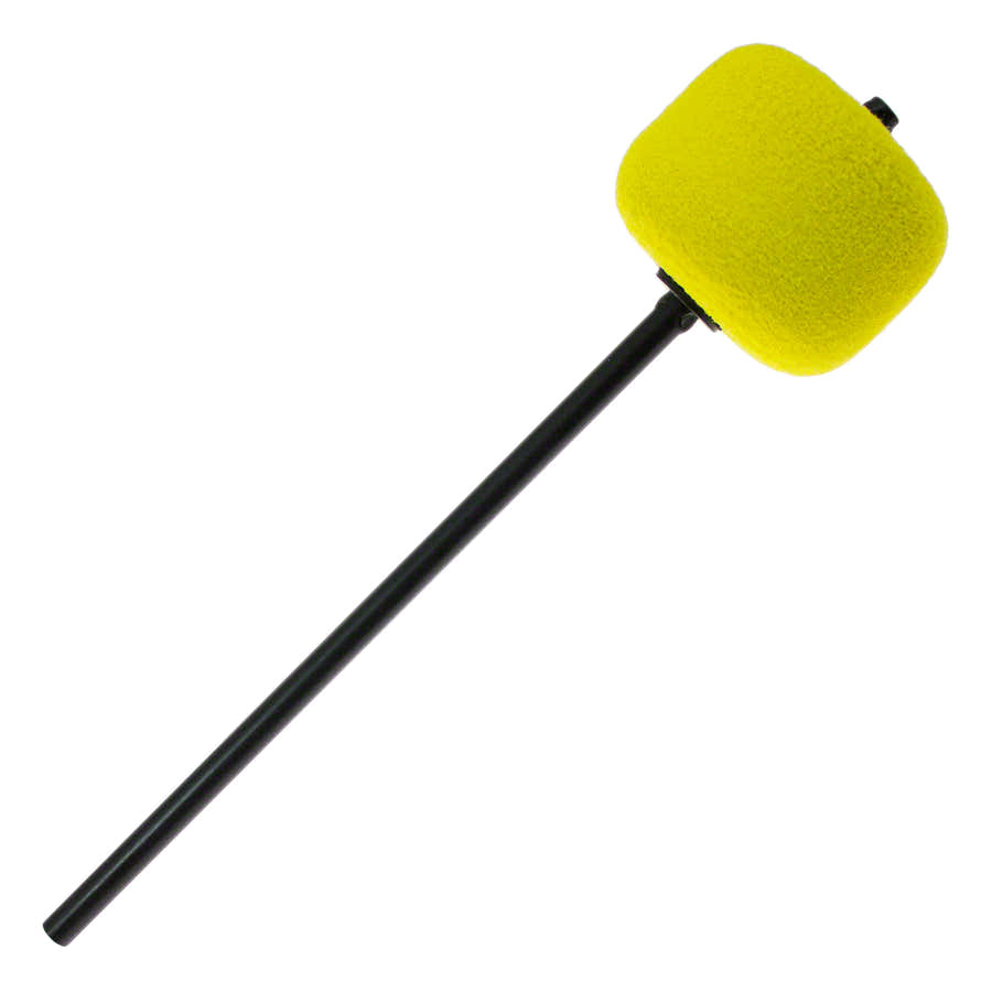 206cky Bass Drum Pedal Beater Felt Yellow Shaft Black