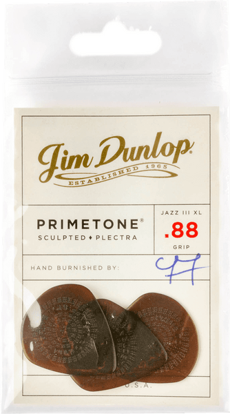 Dunlop 3 x 0,88mm Primetone Jazz III XL Grip
