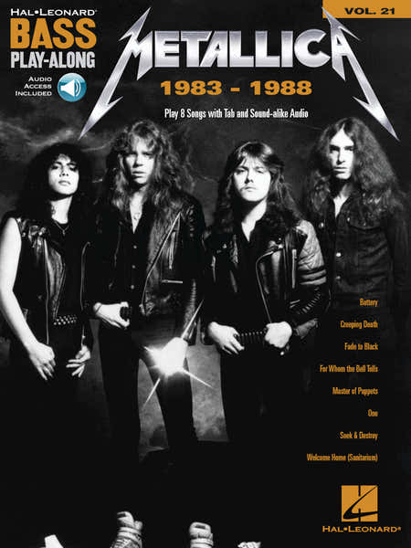 Hal Leonard Metallica: 1983-1988