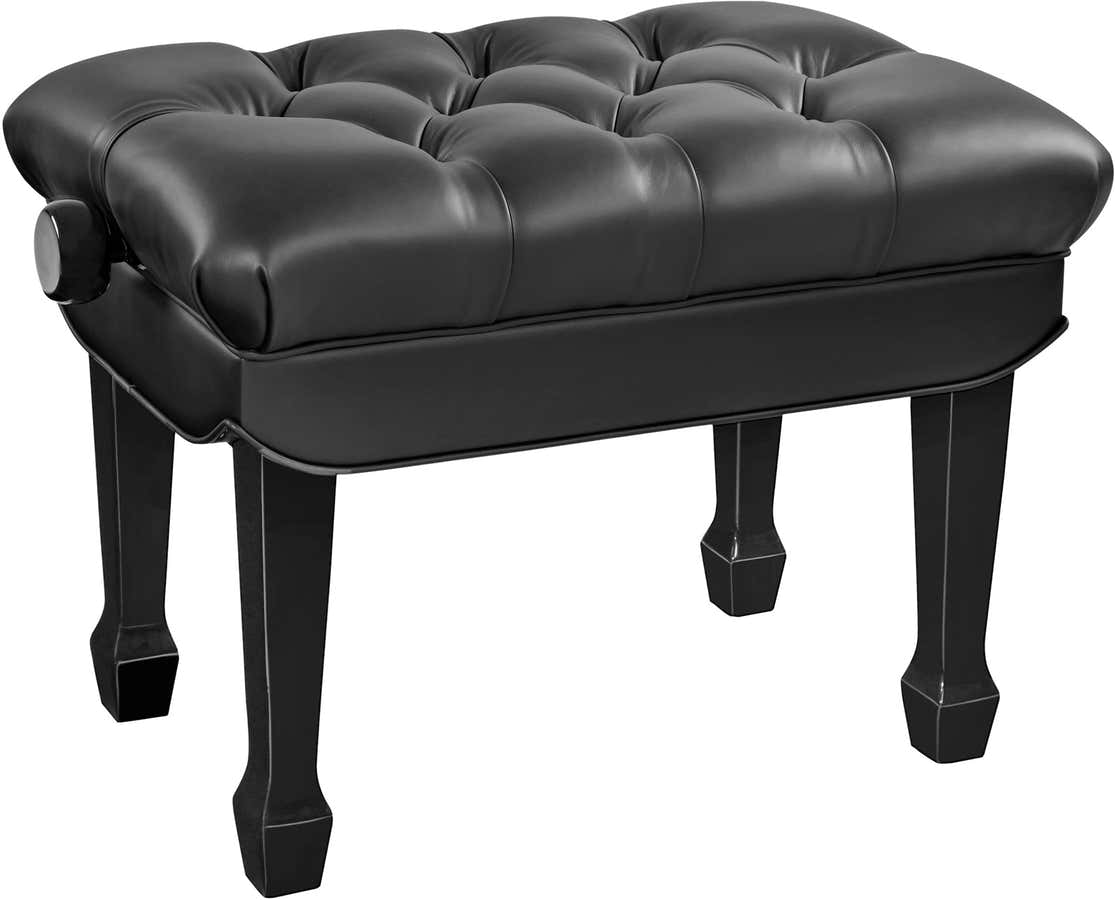 Keyboard bench 13968 Gloss black
