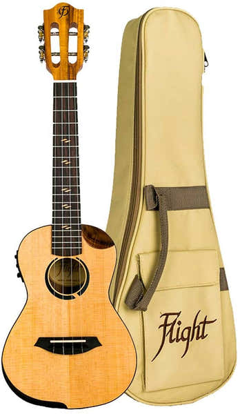 Flight Victoria Concert Electro Ukulele (Active Pickup) -