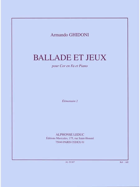 Leduc Ballade Et Jeux